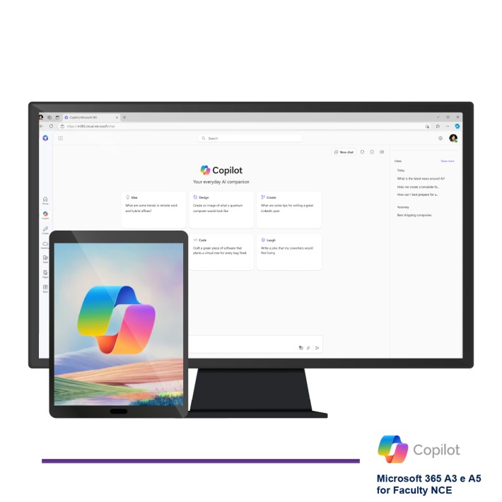 Microsoft Copilot per Microsoft 365 A3 e A5 NCE...
