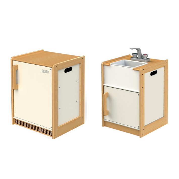 Cucina Gioco Completa di Accessori In Legno