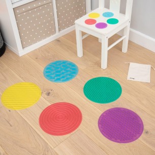 Dischi/Cerchi Sensoriali con Texture Assortite -... 2