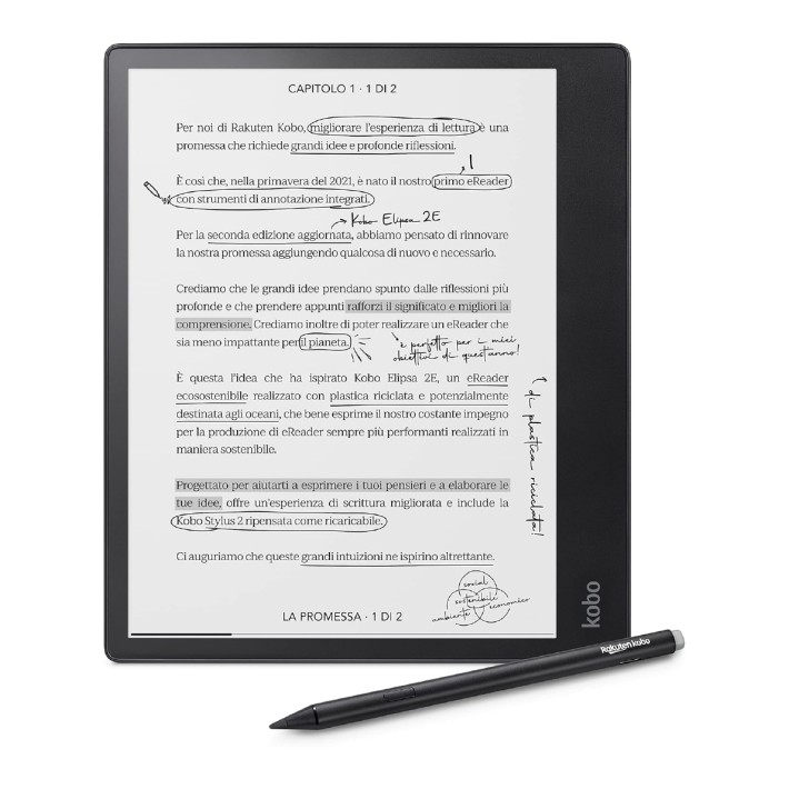 e-Book Reader - Elipsa 2e Touch - con Cover e Stylus Incluse