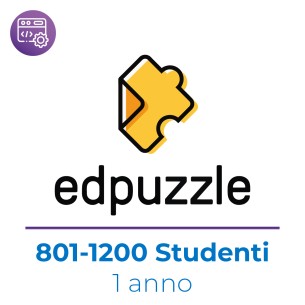 Edpuzzle Pro School per 1 anno - fascia da 800/1200...