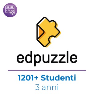Edpuzzle Pro School per 3 anni - fascia da 1201 o più...
