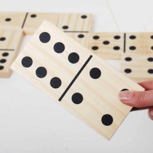 Gioco Tradizionale "Domino" Versione Gigante in Legno 2