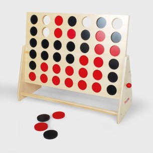 Gioco Tradizionale FORZA4 Versione Gigante in Legno