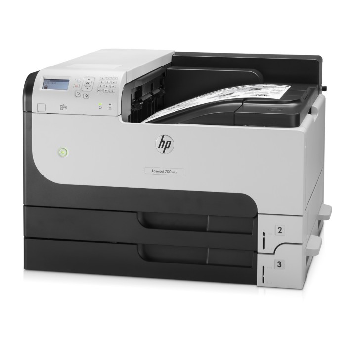 HP Stampante A3 Bianco e Nero Laserjet ENTER700...