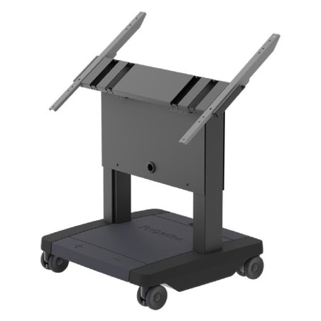 iPro Mobile Toddler Lift - Carrello per Monitor con Funzione Tavolo e Regolazione...