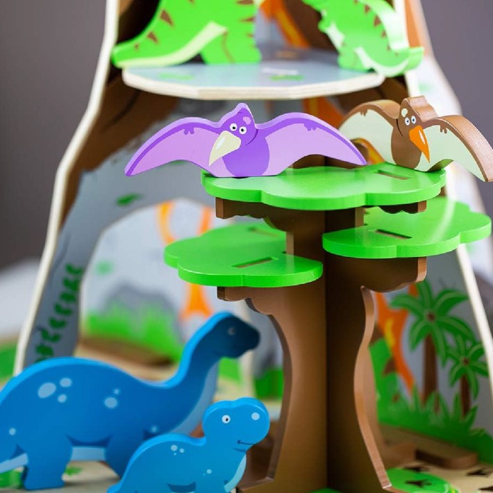 Isola dei Dinosauri in Legno