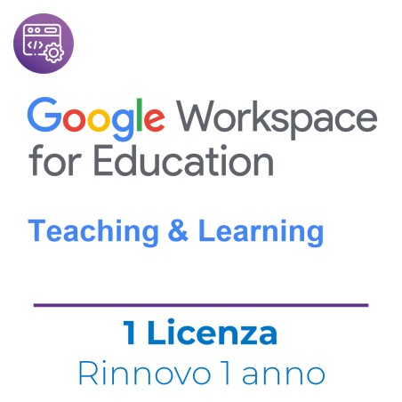 Kit Google Education 1 Licenza Teaching & Learning – Rinnovo - Comprensivo di ausilio per il...