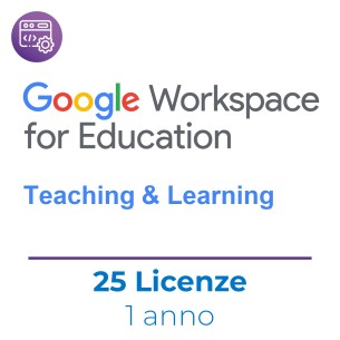 Kit Google Education 25 Licenze Teaching & Learning -...