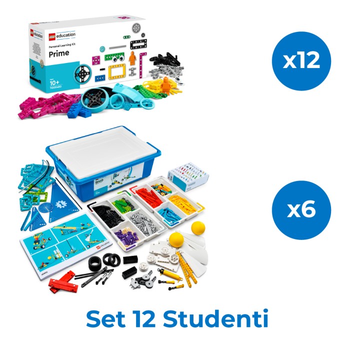 LEGO® Education BricQ Motion Prime - Set per Mezza Classe (12 Studenti)