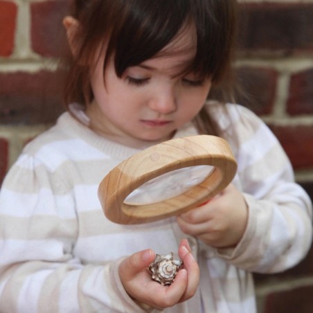Lente d'Ingrandimento in Legno