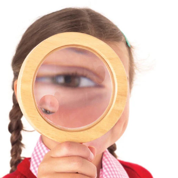 Lente d'Ingrandimento in Legno