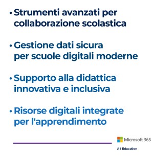 Microsoft 365 A1 For Device Faculty - 6 Anni - Non... 2