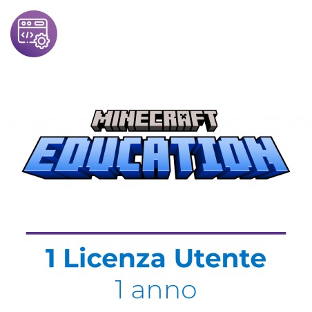Microsoft Minecraft Education Edition NCE - 1 Anno - per 1 Utente ( Docente o Studente)