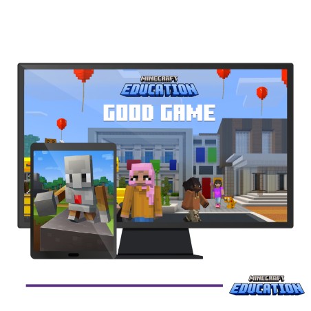 Microsoft Minecraft Education Edition NCE - 1 Anno - per 1 Utente ( Docente o Studente)