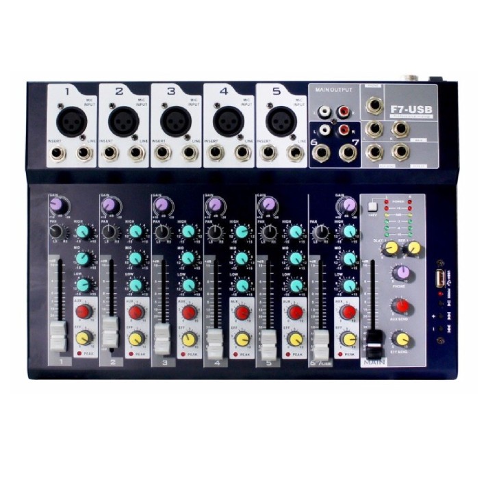 Mixer 7 canali Empire F7