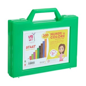 Modello START Valigetta Regoli Colorati - Confezione da...