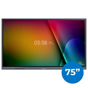 Monitor Touch ViewSonic 75" - IFP7533-G - con...