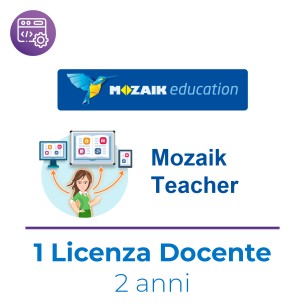 Mozaik TEACHER – Licenza Utente/Docente - Abbonamento 2 Anni – Multipiattaforma – No XR...
