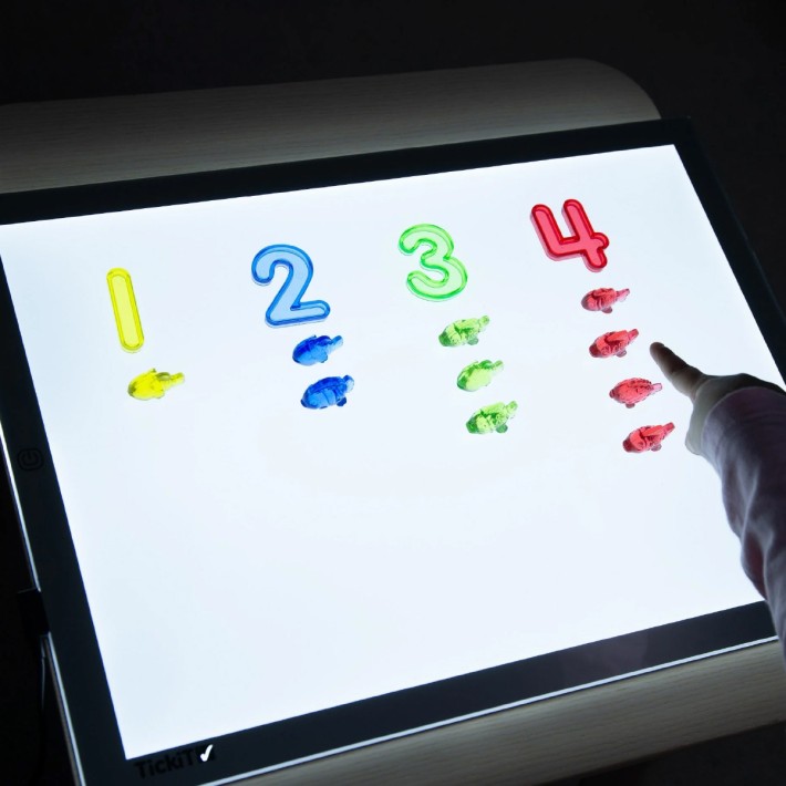 Numeri Traslucidi 0 - 9 - In Materiale Acrilico