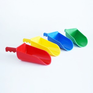Paletta di Plastica - Dimensioni cm. 24 - Colori Assortiti