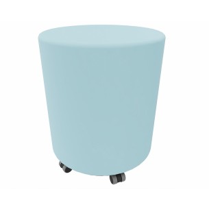 Pouf Giro con Ruote - Diametro 40 cm - Altezza Seduta 45...
