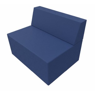 Pouf Jazz con Schienale - Dimensioni  80 x 60 x 65 cm -...