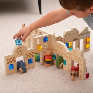 Scenario/Divisorio "La Scoperta della Città" - In Legno... 2