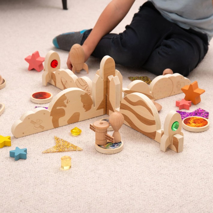 Scenario/Divisorio "La scoperta dello Spazio" -...