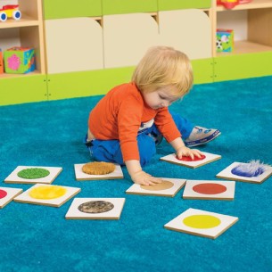 Set 10 Tavolette Sensoriali con Texture Assortite 2