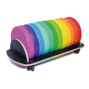 Set 12 Cuscini Rotondi in Tessuto PVC + Piattaforma... 2