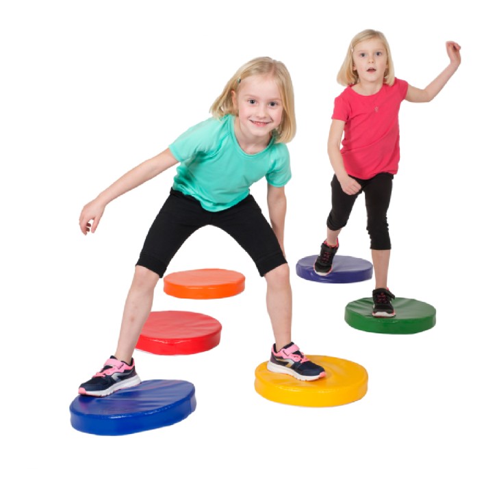 Set 12 Cuscini Rotondi in Tessuto PVC +...