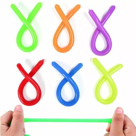 Set 12 Nastri Sensoriali "Noodlies"- Lunghezza cm. 33