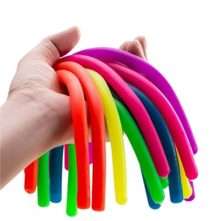 Set 12 Nastri Sensoriali "Noodlies"- Lunghezza cm. 33