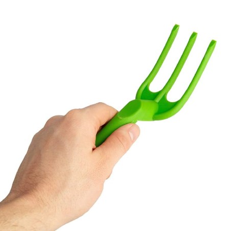 Set 3 Attrezzi per il Giardinaggio in Plastica Antiurto