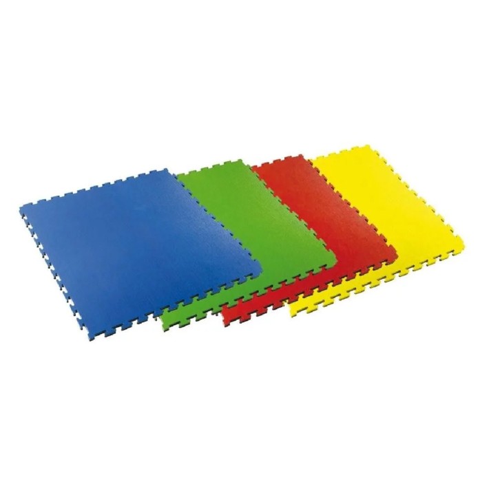 Set da 4 Mattonelle in EVA - Dimensioni 100 x 100 / Spessore cm. 1,5 - Colori Assortiti