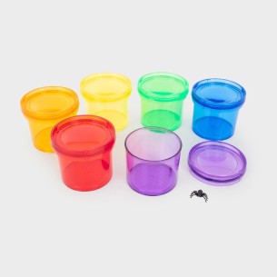Set da 3 Caraffe Colorate Traslucide con Tacche di... 2