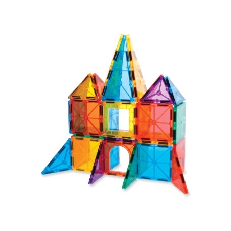 Set da 120 Mattoncini Geometrici con Magnete