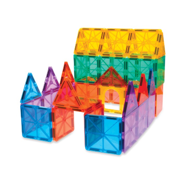 Set da 120 Mattoncini Geometrici con Magnete