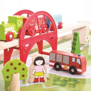 Tavolo da Gioco con Trenino e Binari - Confezione da 59... 2