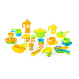 Set Gioco 50 Stoviglie Pranzo/Cena in Plastica 2