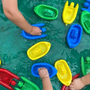 Set Gioco 4 Gommoni Colorati - Modello GO-GO 2