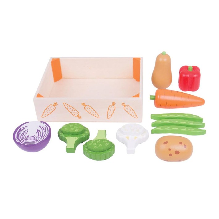 Set Gioco Cassetta dell'Ortolano in Legno