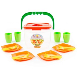 Set Gioco Cestino Picnic in Plastica 2