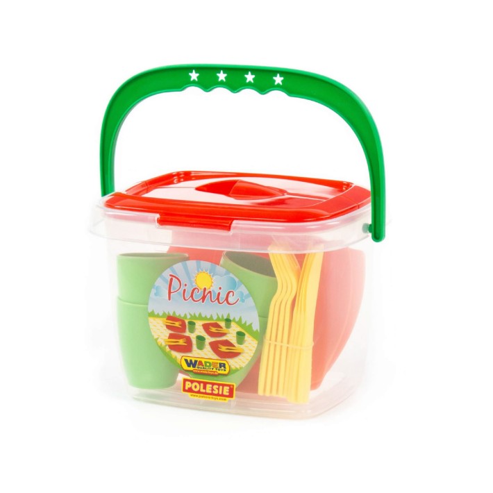 Set Gioco Cestino Picnic in Plastica