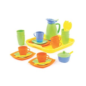 Set Gioco Vassoio Pranzo/Cena in Plastica