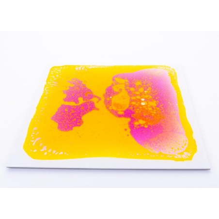 Strumento Sensoriale - Pannelli Quadrati con "Lava Colorata"