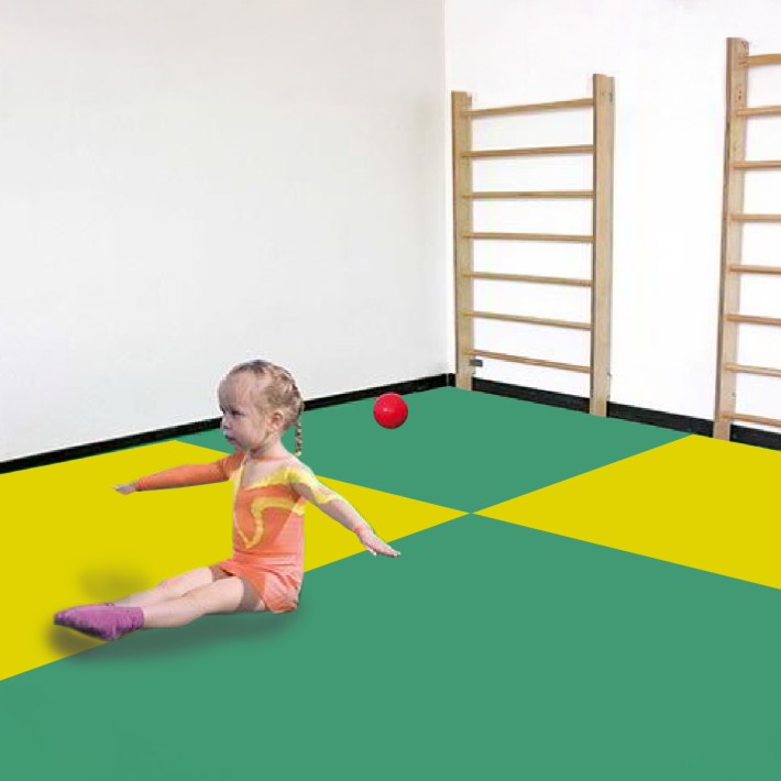 Tappeto mattonella Tatami in morbida EVA - Dimensioni mq. 6 e spessore mm. 25 - Colore...