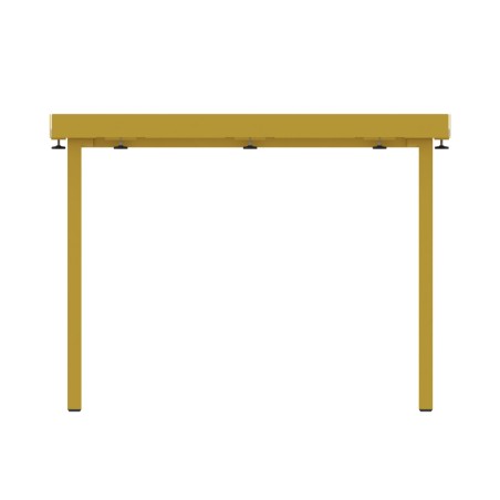 Tavolo Kalidro Coding - Colore Piano Bianco - Colore Gambe Miele