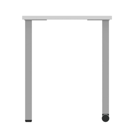 Tavolo Kalidro Studente (H) M5 - Colore Piano Bianco - Colore Gambe Grigio